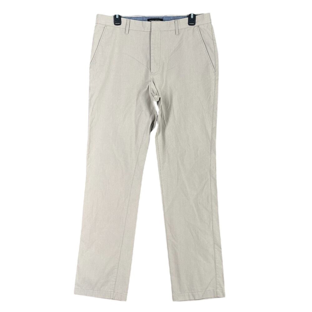 banana republic kentfield pants 33 relaxed khaki core‎ essential streetwear